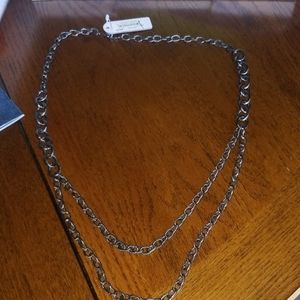 NWT Relativity Metal Chain Necklace